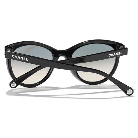 nero occhiali da sole chanel
